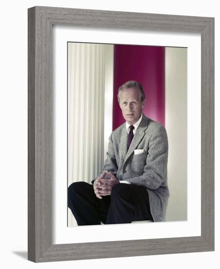 American actor Richard Widmark (1914 - 2008) 1961 (photo)-null-Framed Photo