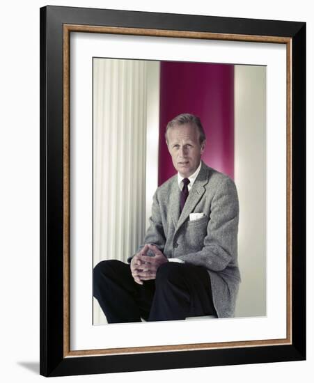 American actor Richard Widmark (1914 - 2008) 1961 (photo)-null-Framed Photo