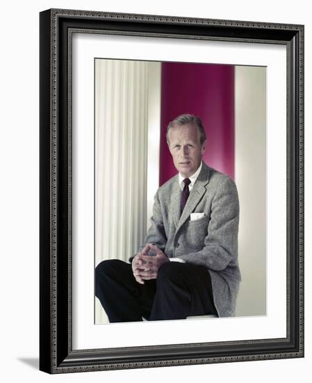 American actor Richard Widmark (1914 - 2008) 1961 (photo)-null-Framed Photo