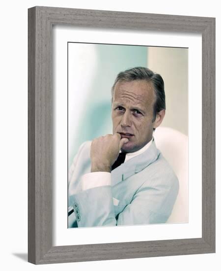 American actor Richard Widmark (1914 - 2008) 1961 (photo)-null-Framed Photo