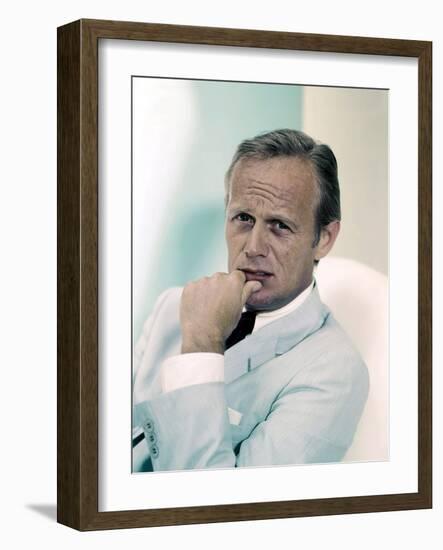 American actor Richard Widmark (1914 - 2008) 1961 (photo)-null-Framed Photo