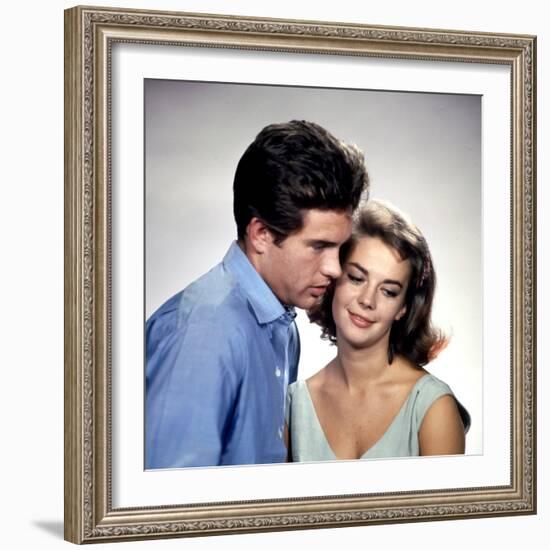 American Actors Warren Beatty and Natalie Wood in their Film 'Splendor in the Grass', 1961-Eliot Elisofon-Framed Photographic Print