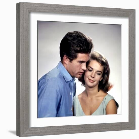 American Actors Warren Beatty and Natalie Wood in their Film 'Splendor in the Grass', 1961-Eliot Elisofon-Framed Photographic Print