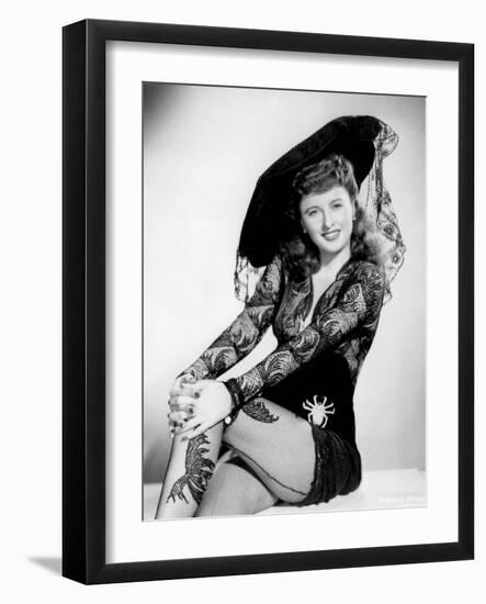 American Actress Barbara Stanwyck (1907-1990) C. 1940-null-Framed Photo