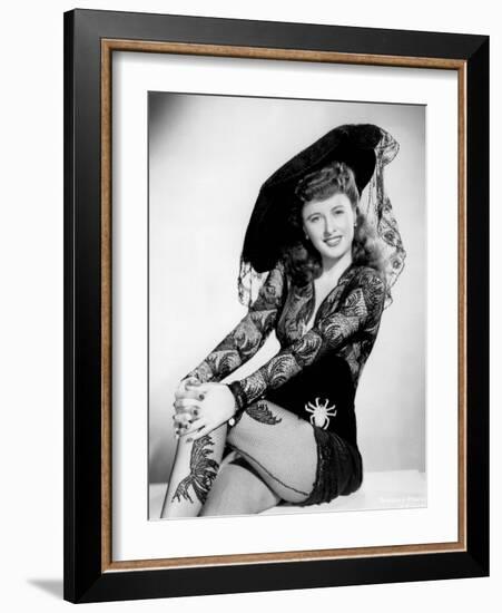 American Actress Barbara Stanwyck (1907-1990) C. 1940-null-Framed Photo