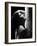 American actress Gloria Swanson (1899 - 1983) 1950 (b/w photo)-null-Framed Photo