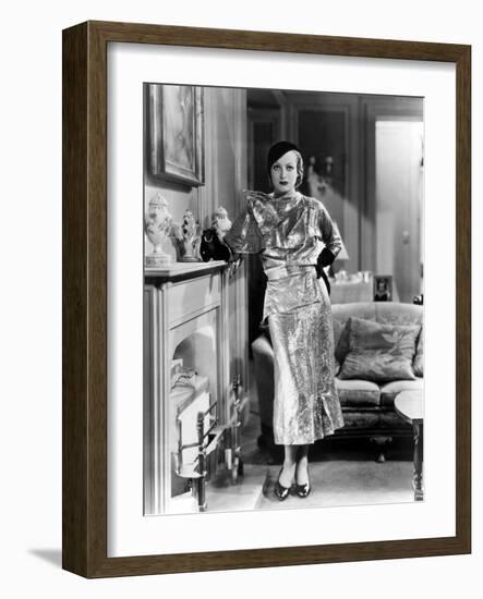 American Actress Joan Crawford (1904-1977) C. 1932-null-Framed Photo