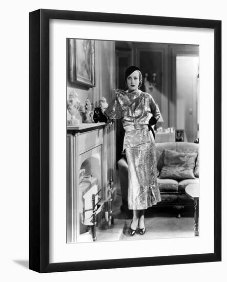 American Actress Joan Crawford (1904-1977) C. 1932-null-Framed Photo