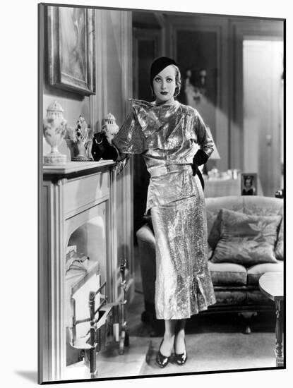 American Actress Joan Crawford (1904-1977) C. 1932-null-Mounted Photo