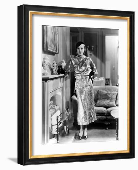 American Actress Joan Crawford (1904-1977) C. 1932-null-Framed Photo