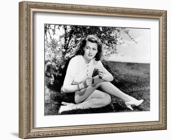 American Actress Lana Turner (1920-1995) in 1938-null-Framed Photo