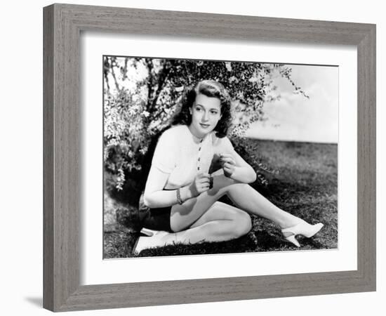 American Actress Lana Turner (1920-1995) in 1938-null-Framed Photo