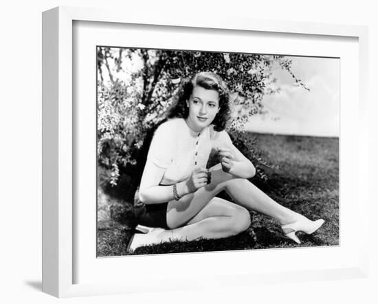 American Actress Lana Turner (1920-1995) in 1938-null-Framed Photo