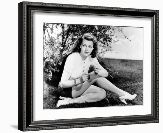 American Actress Lana Turner (1920-1995) in 1938-null-Framed Photo