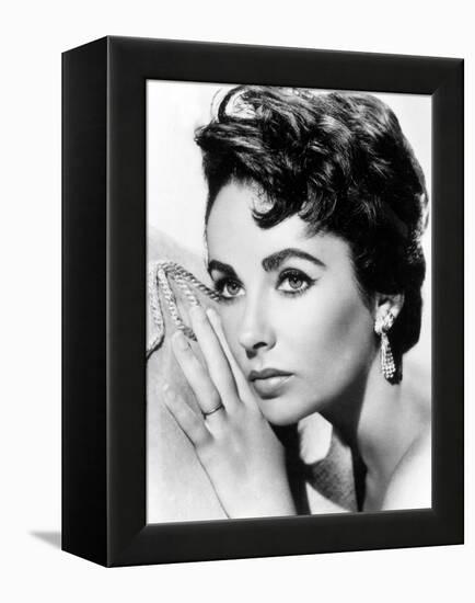 American Actress Liz Taylor C. 1954-null-Framed Stretched Canvas