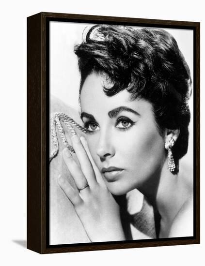 American Actress Liz Taylor C. 1954-null-Framed Stretched Canvas