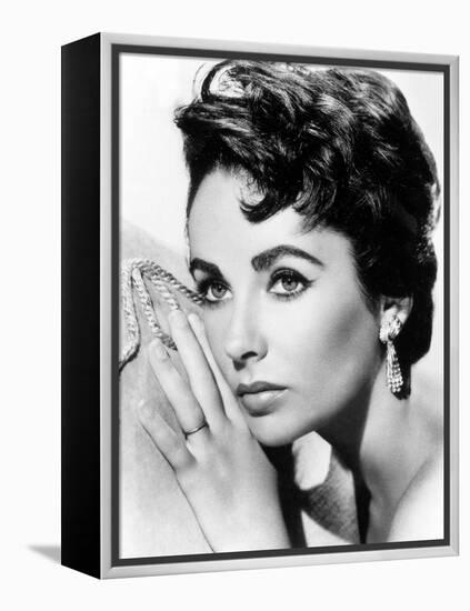 American Actress Liz Taylor C. 1954-null-Framed Stretched Canvas