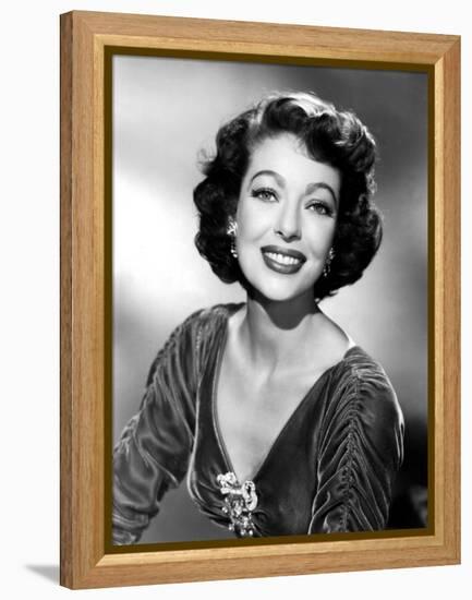 American Actress Loretta Young (1913-2000) C. 1943-null-Framed Stretched Canvas