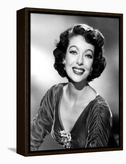 American Actress Loretta Young (1913-2000) C. 1943-null-Framed Stretched Canvas