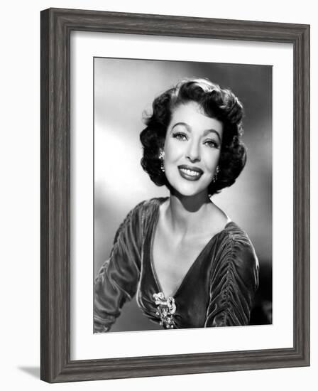 American Actress Loretta Young (1913-2000) C. 1943-null-Framed Photo