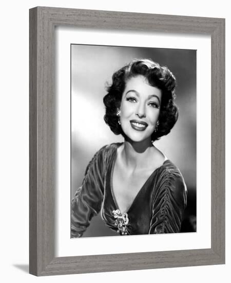 American Actress Loretta Young (1913-2000) C. 1943-null-Framed Photo