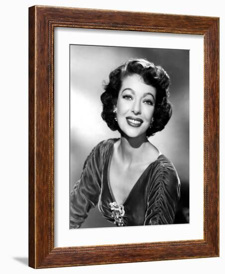 American Actress Loretta Young (1913-2000) C. 1943-null-Framed Photo