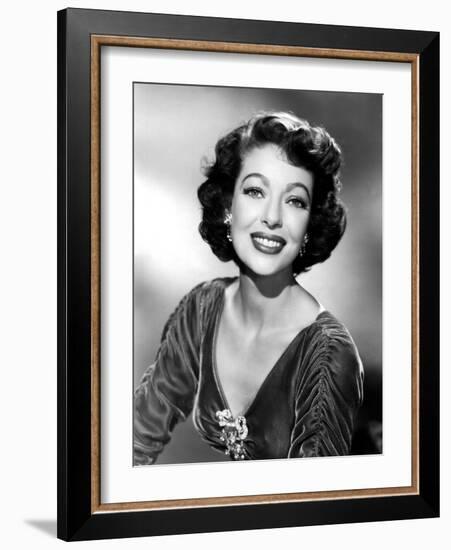 American Actress Loretta Young (1913-2000) C. 1943-null-Framed Photo