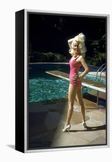 American Actress Mamie Van Doren C. Late 50's-null-Framed Stretched Canvas