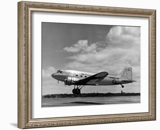 American Airline's All-Cargo Astrojet Freighter, 1949-null-Framed Photo