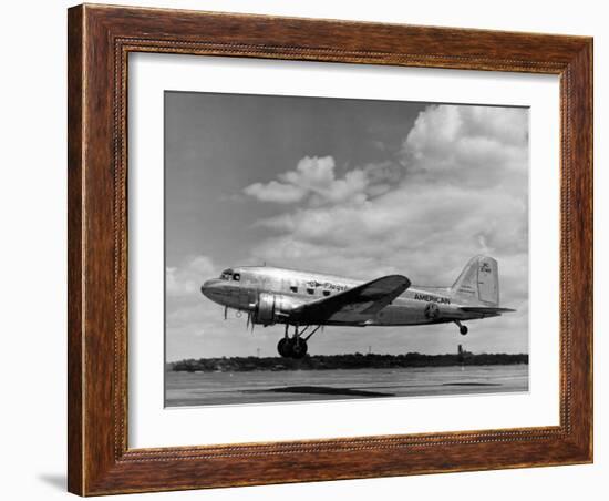 American Airline's All-Cargo Astrojet Freighter, 1949-null-Framed Photo