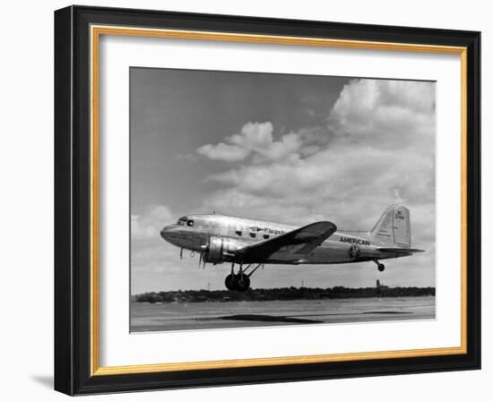 American Airline's All-Cargo Astrojet Freighter, 1949-null-Framed Photo