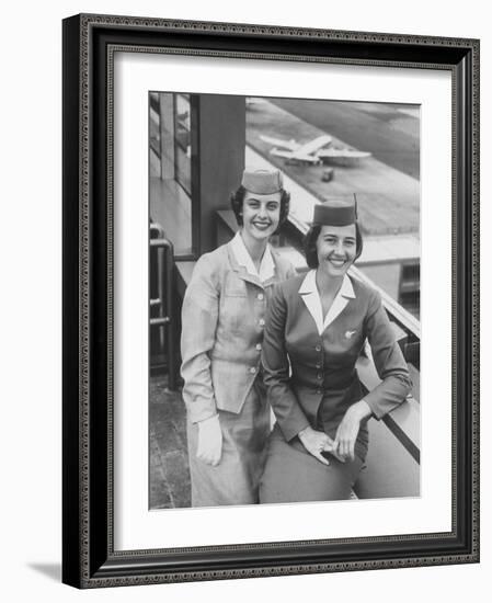 American Airlines Stewardesses-Peter Stackpole-Framed Photographic Print