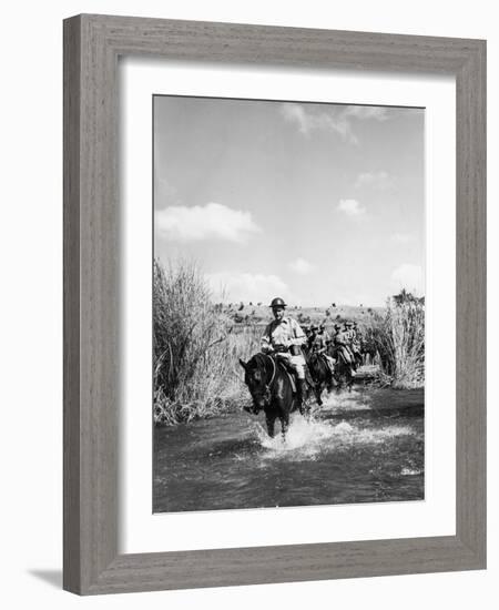 American and Filipino Preparations and Training Just Prior to War with Japan, 1941-Carl Mydans-Framed Photographic Print