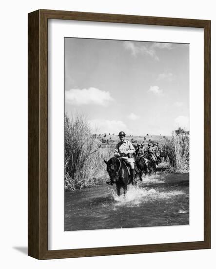 American and Filipino Preparations and Training Just Prior to War with Japan, 1941-Carl Mydans-Framed Photographic Print