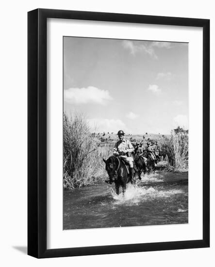 American and Filipino Preparations and Training Just Prior to War with Japan, 1941-Carl Mydans-Framed Photographic Print