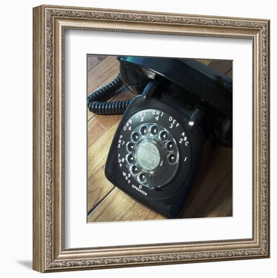 American Antiques: Telephone-Nicolas Hugo-Framed Giclee Print