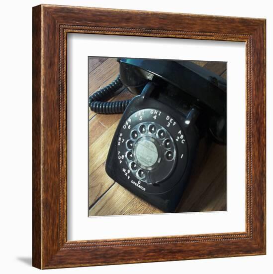 American Antiques: Telephone-Nicolas Hugo-Framed Giclee Print