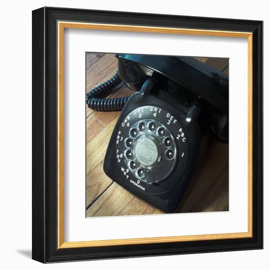 American Antiques: Telephone-Nicolas Hugo-Framed Giclee Print