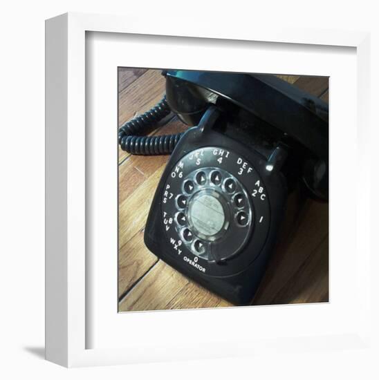 American Antiques: Telephone-Nicolas Hugo-Framed Giclee Print