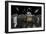 American Apollo Astronauts on the Lunar Surface-null-Framed Art Print