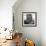 American Artist Honore Desmond Sharrer (1970 - 2009) in Her Studio, February 1950-W^ Eugene Smith-Framed Photographic Print displayed on a wall