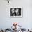 American Artist Thomas Hart Benton Posing Next to Self Portrait-Alfred Eisenstaedt-Framed Premium Photographic Print displayed on a wall