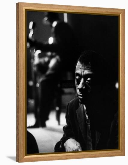 American Author James Baldwin-Carl Mydans-Framed Premier Image Canvas