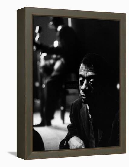 American Author James Baldwin-Carl Mydans-Framed Premier Image Canvas