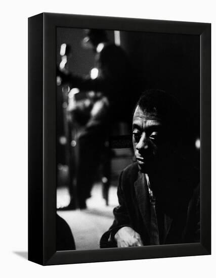 American Author James Baldwin-Carl Mydans-Framed Premier Image Canvas