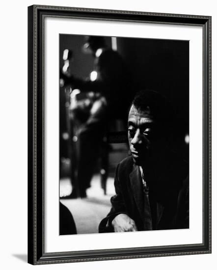 American Author James Baldwin-Carl Mydans-Framed Premium Photographic Print