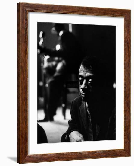 American Author James Baldwin-Carl Mydans-Framed Premium Photographic Print