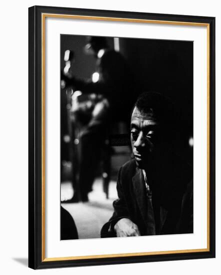 American Author James Baldwin-Carl Mydans-Framed Premium Photographic Print