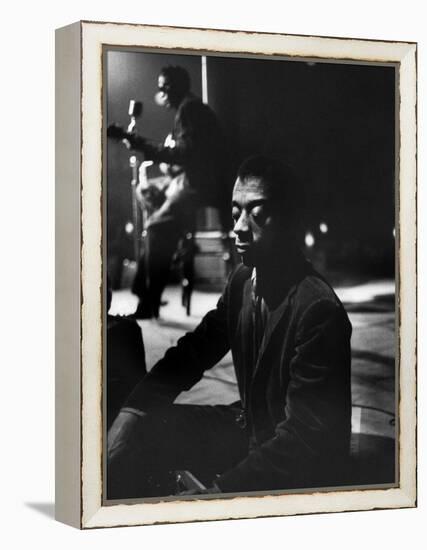 American Author James Baldwin-Carl Mydans-Framed Premier Image Canvas