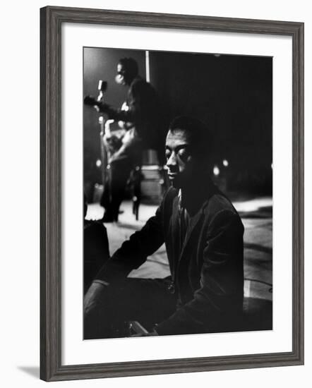 American Author James Baldwin-Carl Mydans-Framed Premium Photographic Print